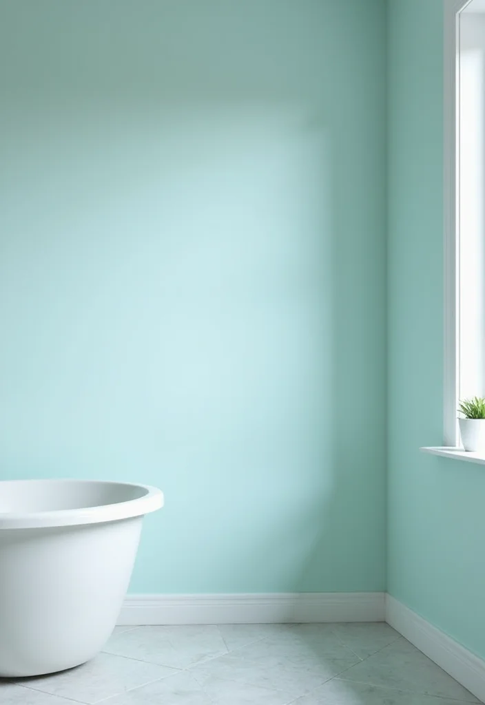 18 Bathroom Wall Ideas to Refresh Any Space - 11. Sustainable Paint Options