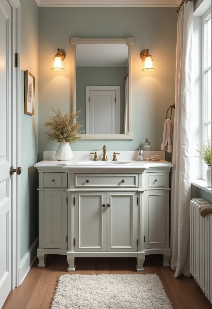 18 Modern Bathroom Vanity Ideas for Sleek Spaces - 5. Corner Vanities for Space Efficiency