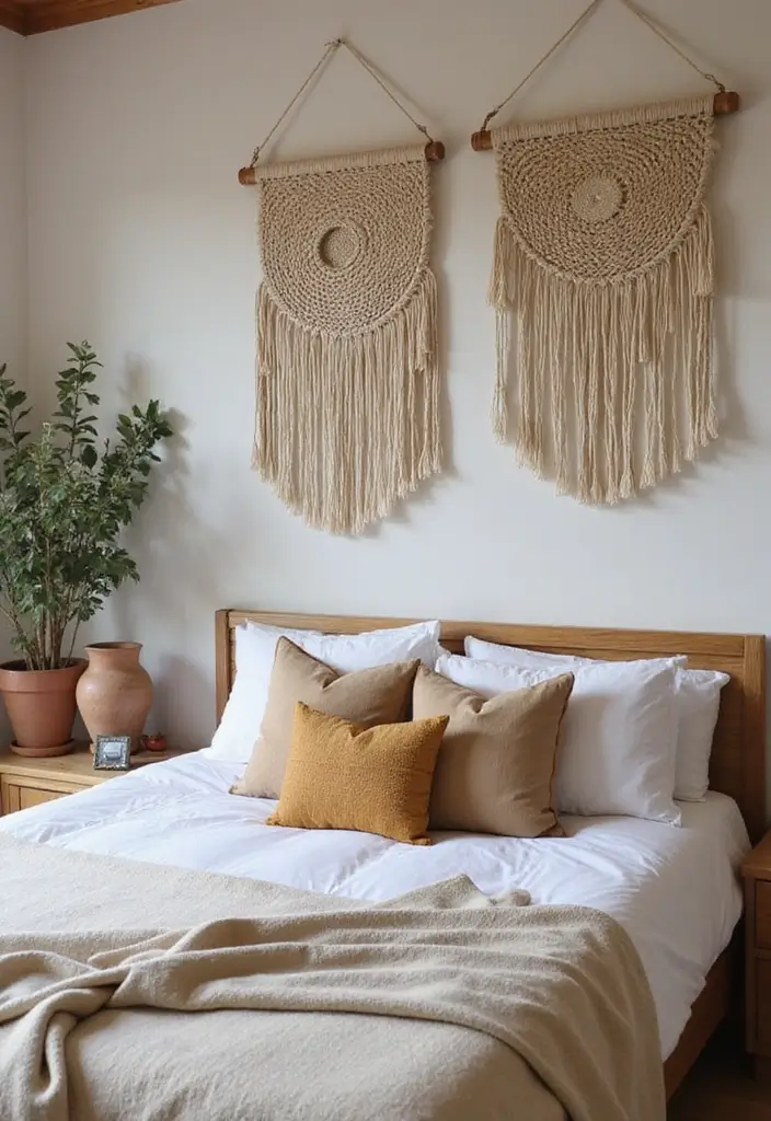 25 A-Frame Bedroom Ideas That Bring Cozy Cabin Vibes Indoors - 10. Handcrafted Decor Elements