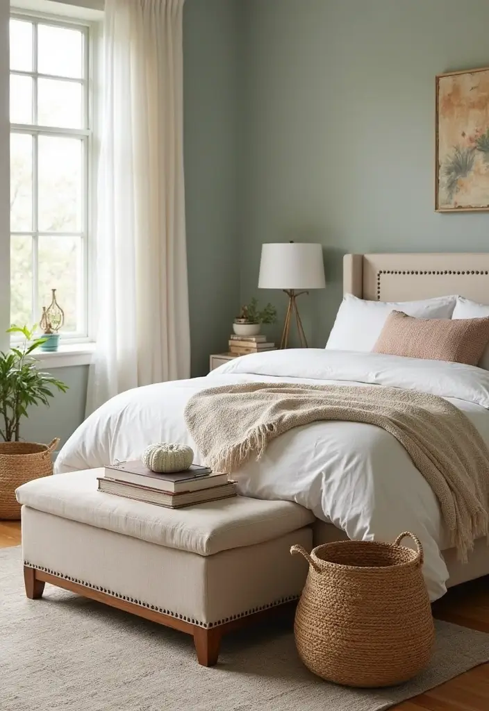 25 A-Frame Bedroom Ideas That Bring Cozy Cabin Vibes Indoors - 15. Smart Storage Solutions