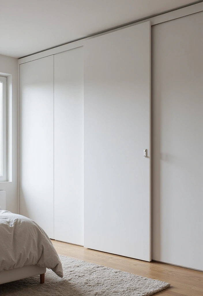 25 Bedroom Closet Door Ideas That Combine Function and Flair - 23. Recessed Sliding Doors