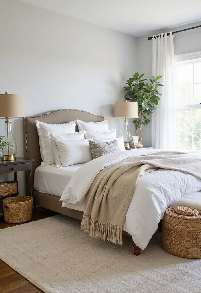 25 Bedroom Decoration Ideas for Couples That Feel Luxurious Yet Cozy - Stylish Storage Solutions