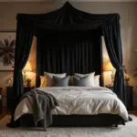 25 Black Canopy Bedroom Ideas That Add Drama and Elegance