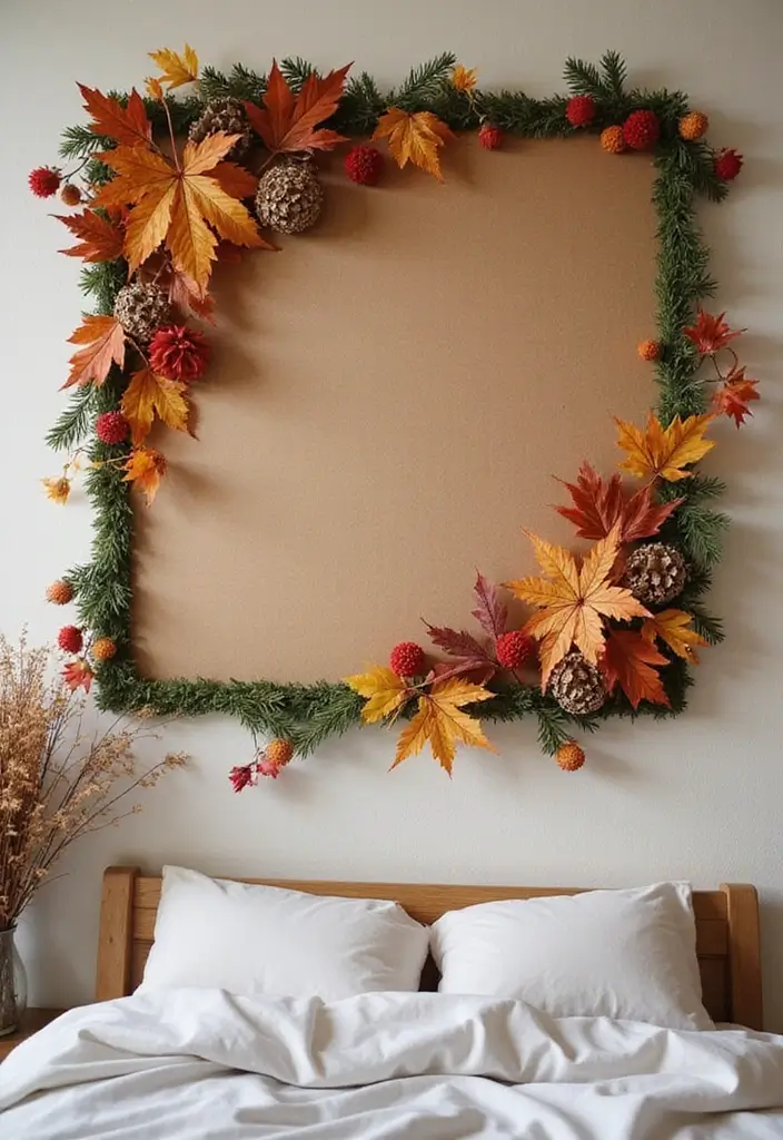 25 Bulletin Board Ideas Bedroom That Keep You Inspired Daily - 16. The Seasonal Board