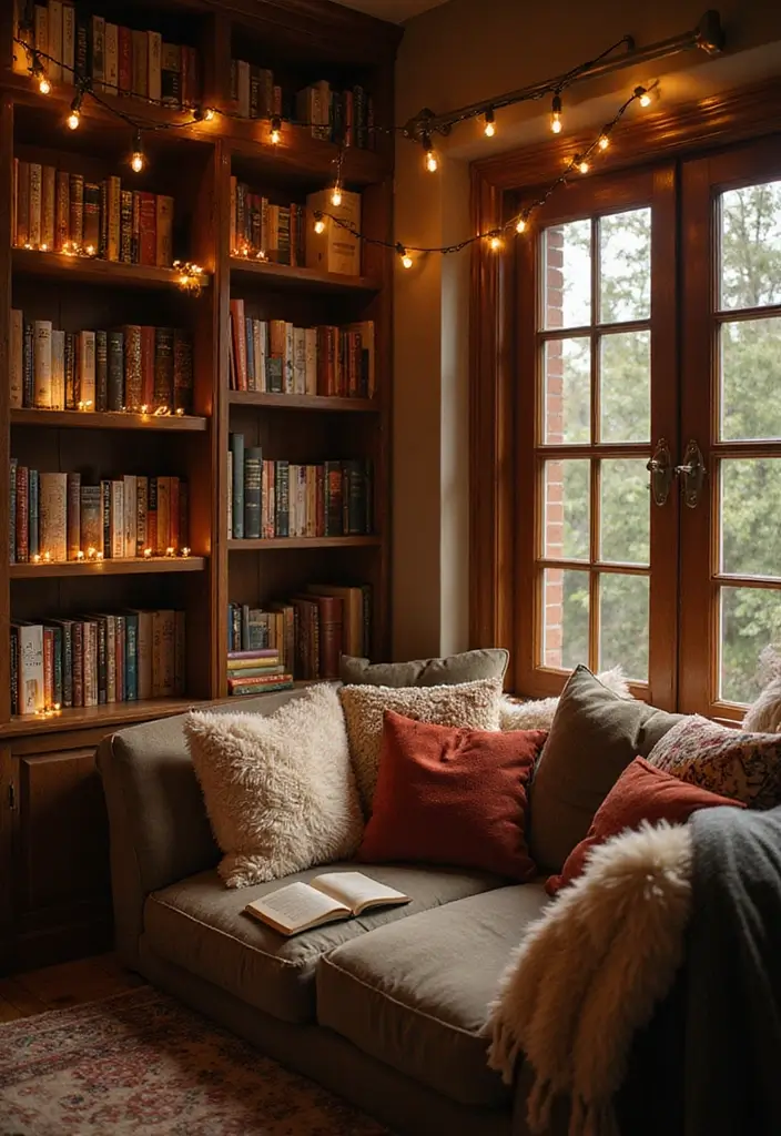 25 Kids Room Ideas for Girls Bedroom That Feel Magical - 12. Cozy Reading Nook