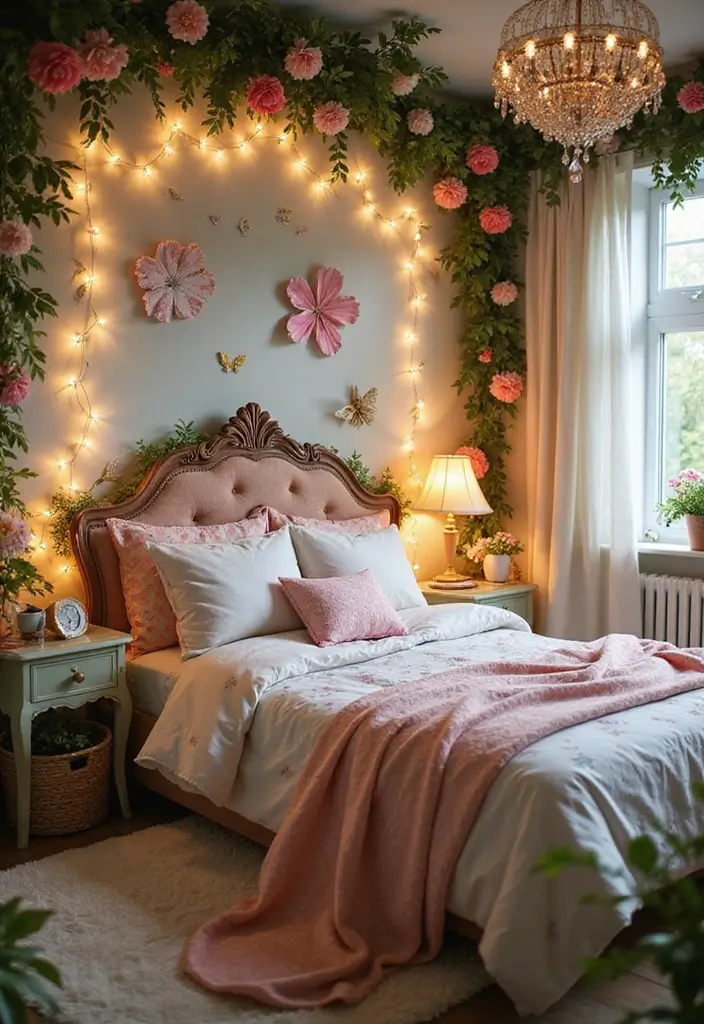 25 Kids Room Ideas for Girls Bedroom That Feel Magical - 4. Whimsical Fairy Garden
