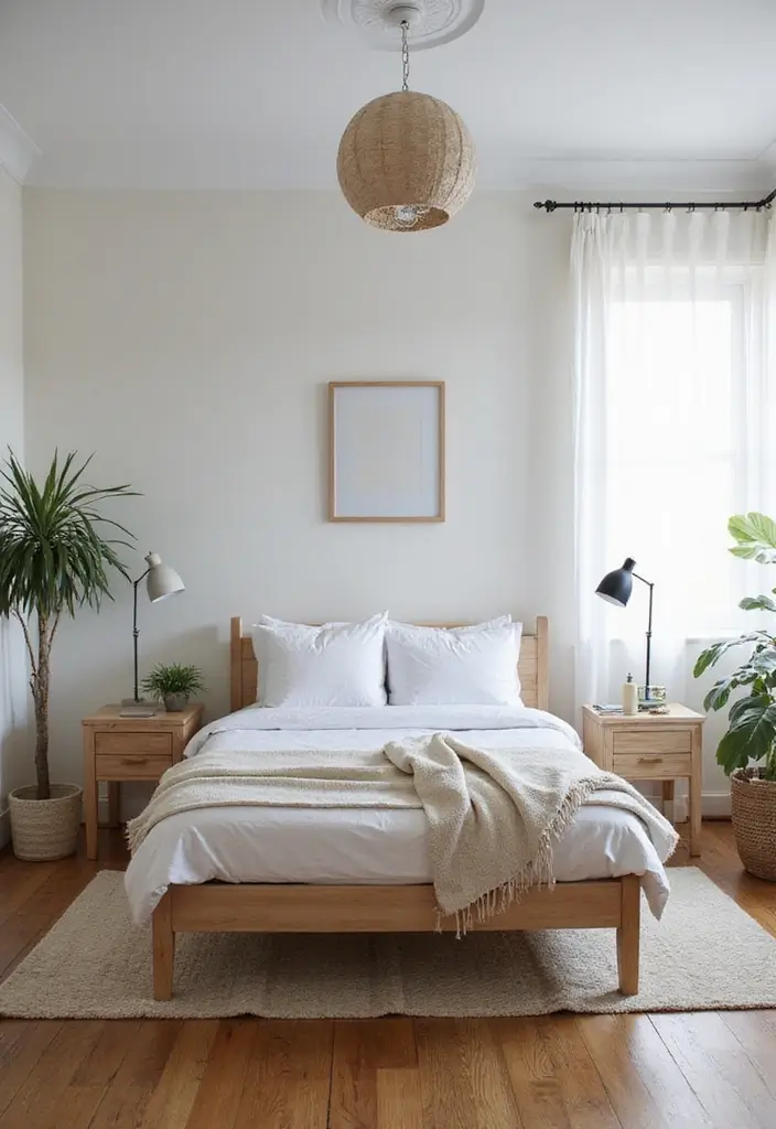25 Malm Bedroom Ideas White That Feel Simple & Scandinavian - 17. Balancing Function and Style
