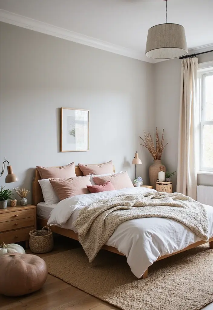 25 Malm Bedroom Ideas White That Feel Simple & Scandinavian - 19. Seasonal Changes