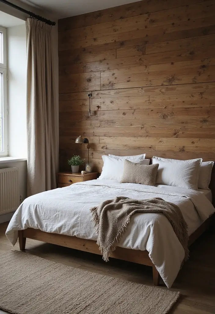 25 Malm Bedroom Ideas White That Feel Simple & Scandinavian - 5. Rustic Charm