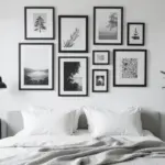 25 Picture Wall Ideas Bedroom Aesthetic Black and White That Inspire You