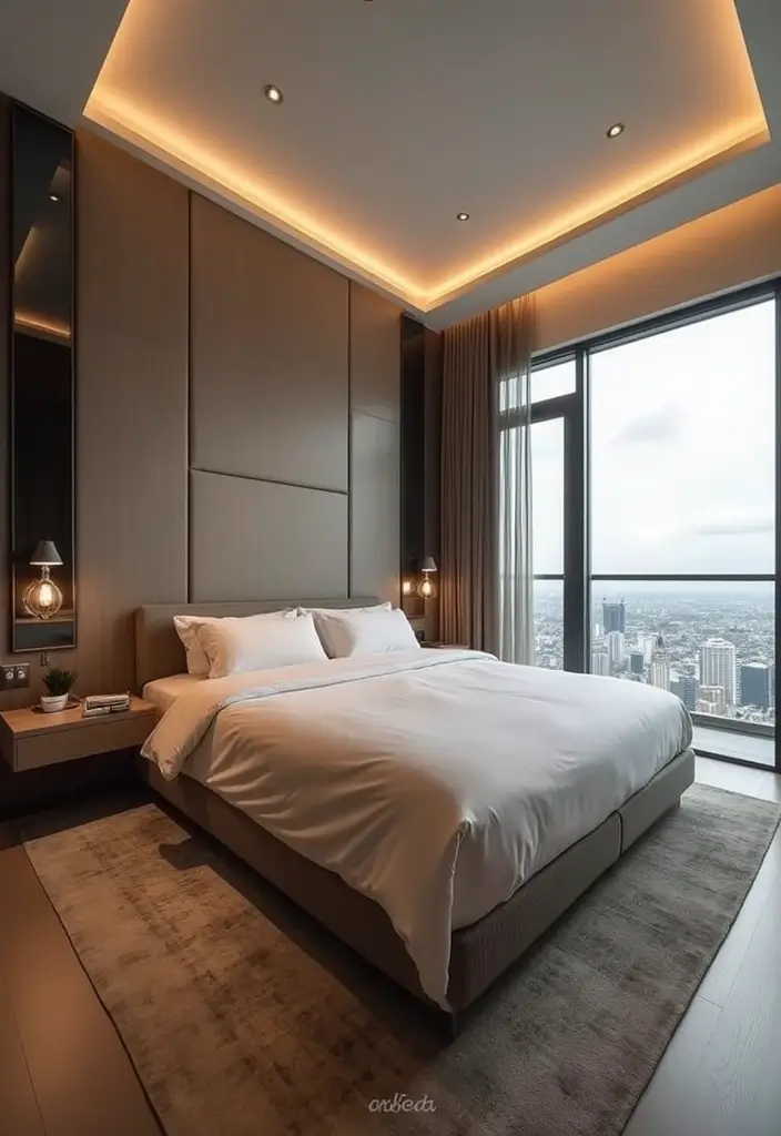 25 Queen Size Bedroom Ideas That Feel Luxe & Spacious - 11. Integrated Technology