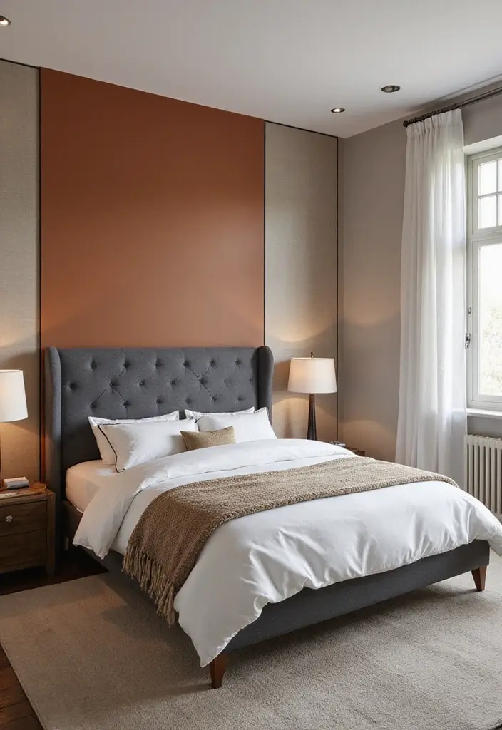 25 Queen Size Bedroom Ideas That Feel Luxe & Spacious - 12. Accent Walls