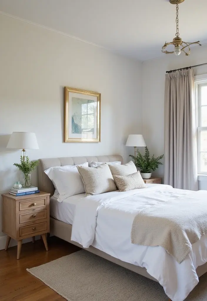 25 Queen Size Bedroom Ideas That Feel Luxe & Spacious - 17. Unique Nightstands