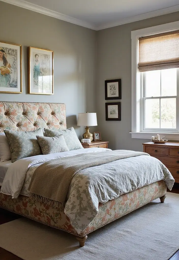 25 Upholstered Beds Bedroom Ideas That Feel Luxe and Cozy - 16. Personal Touch with Custom Upholstery