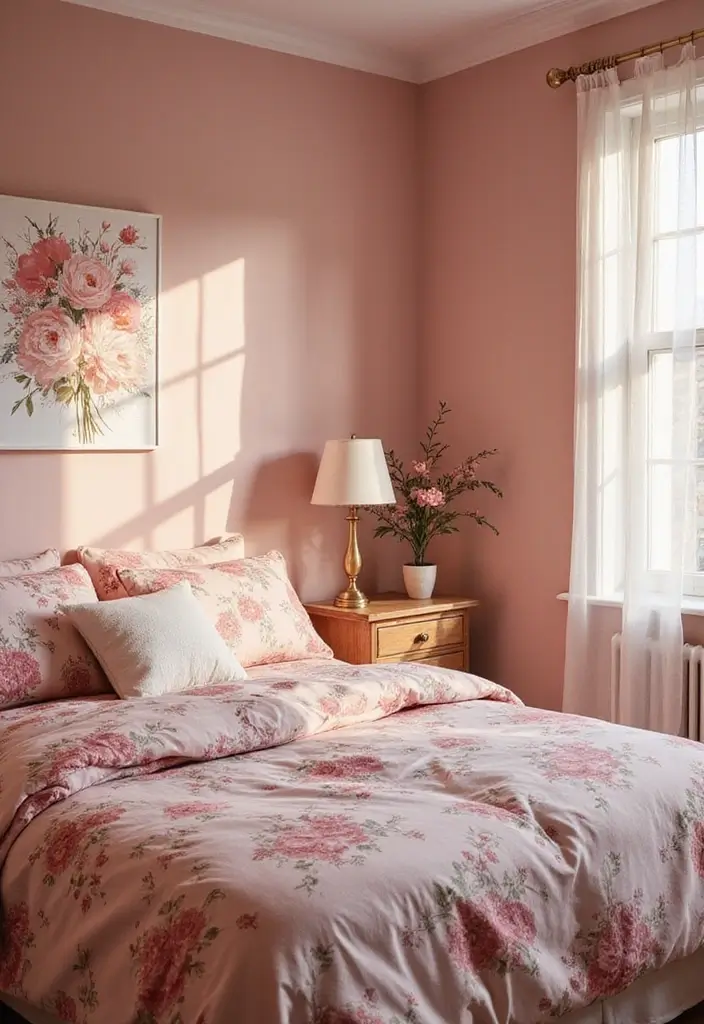 26 Aesthetic Room Color Ideas Bedroom That Make Your Space Feel Dreamy - 10. Blush Pink