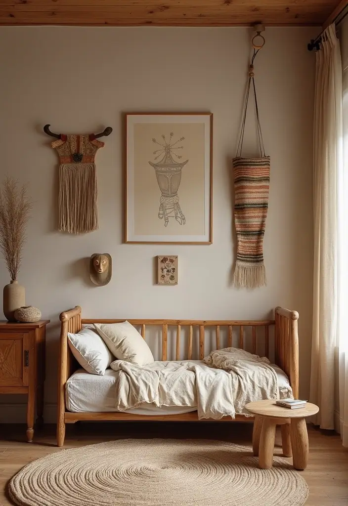30 Baby Boys Bedroom Ideas That Are Cute, Calm & Cozy - 13. Incorporating Cultural Elements