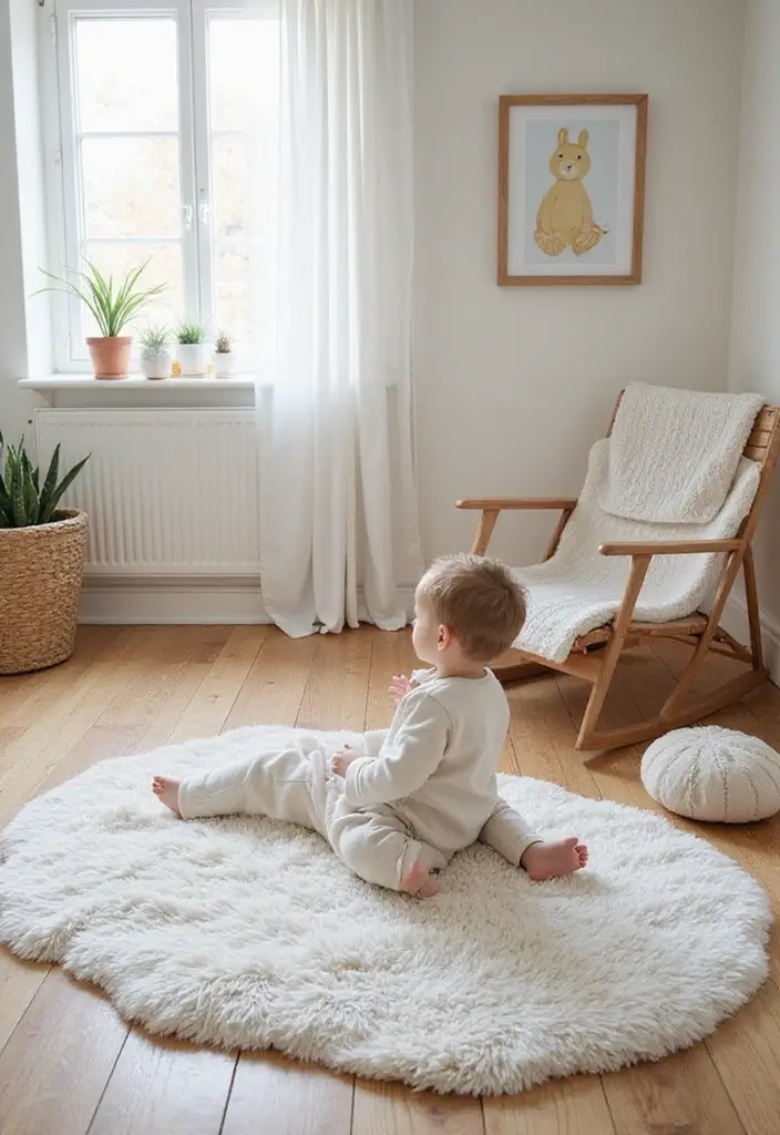 30 Baby Boys Bedroom Ideas That Are Cute, Calm & Cozy - 14. Soft Flooring Options