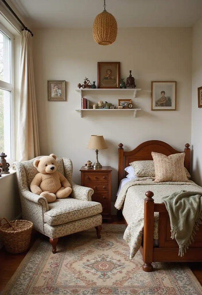 30 Baby Boys Bedroom Ideas That Are Cute, Calm & Cozy - 18. Vintage-Inspired Decor