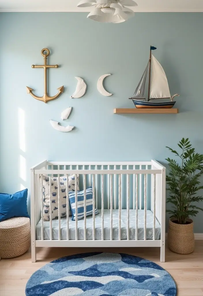 30 Baby Boys Bedroom Ideas That Are Cute, Calm & Cozy - 8. Themed Decor Elements