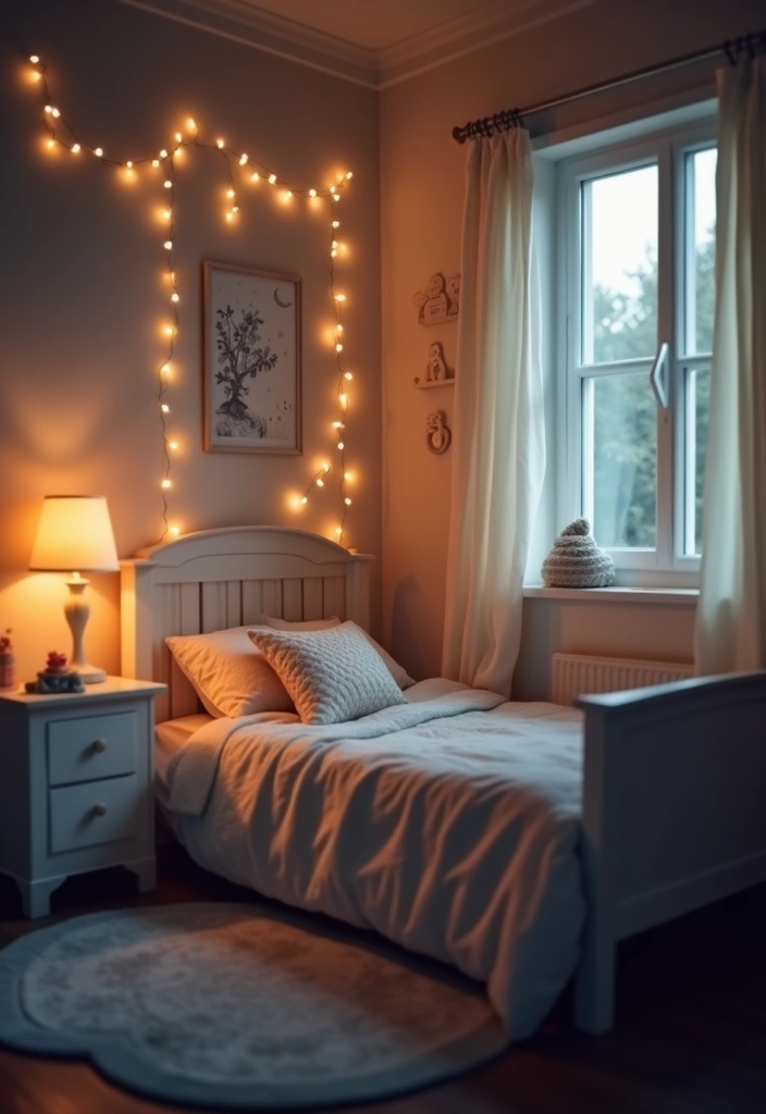 30 Baby Boys Bedroom Ideas That Are Cute, Calm & Cozy - 9. Soft Lighting Options