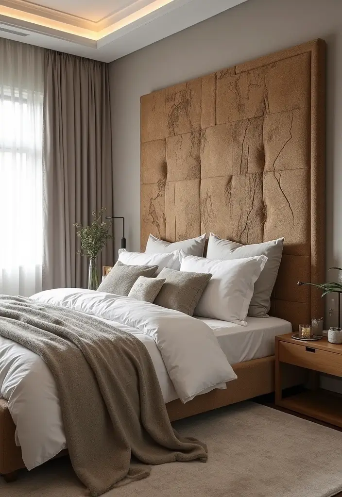 30 Bedroom Decor Ideas for Couples That Spark Instant Romance - 12. Unique Headboards