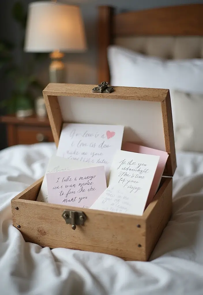 30 Bedroom Decor Ideas for Couples That Spark Instant Romance - 15. Intimate Love Notes