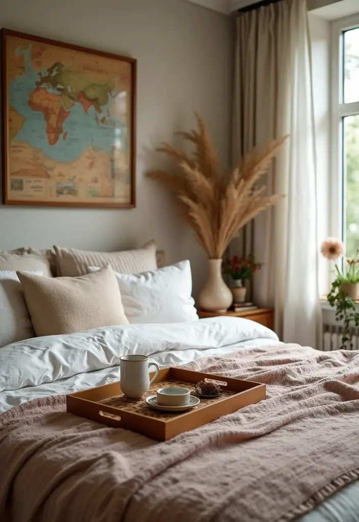 30 Bedroom Decor Ideas for Couples That Spark Instant Romance - 30. Warm Cozy Details