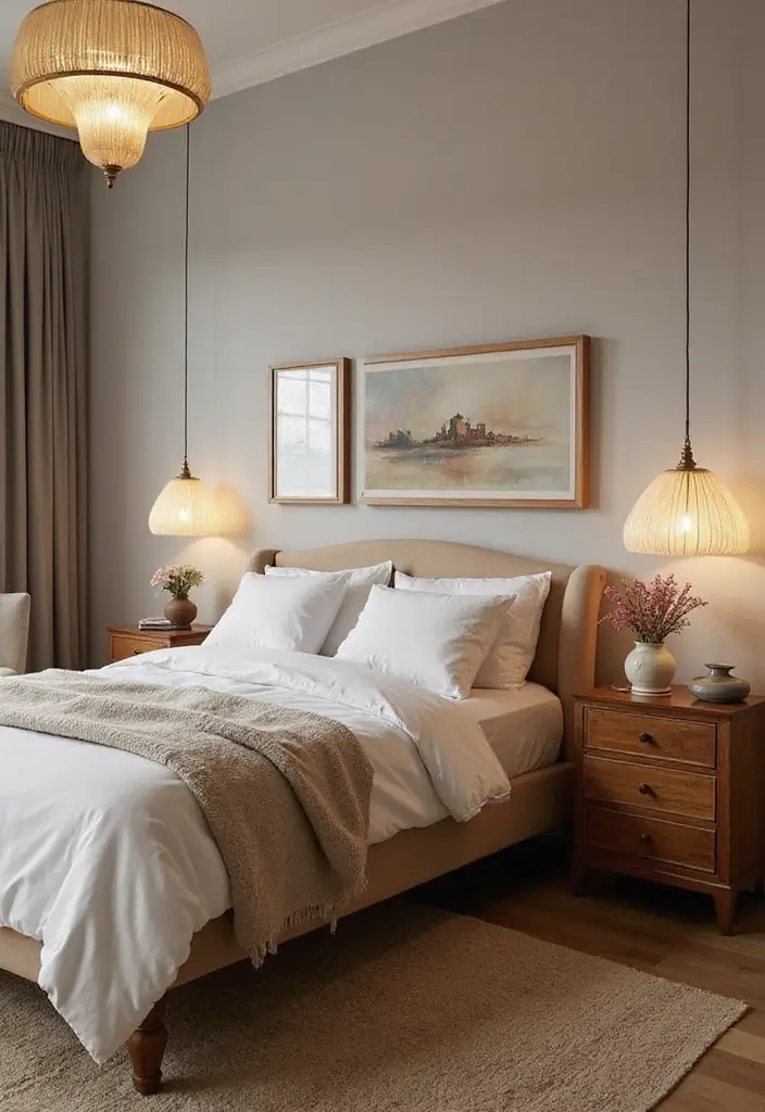 30 Bedroom Ideas Indian Style That Blend Culture & Comfort - 29. Elegant Bedside Tables