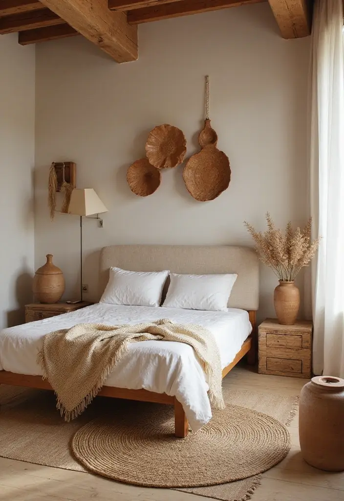 30 Bedroom Ideas Indian Style That Blend Culture & Comfort - 7. Handcrafted Accessories