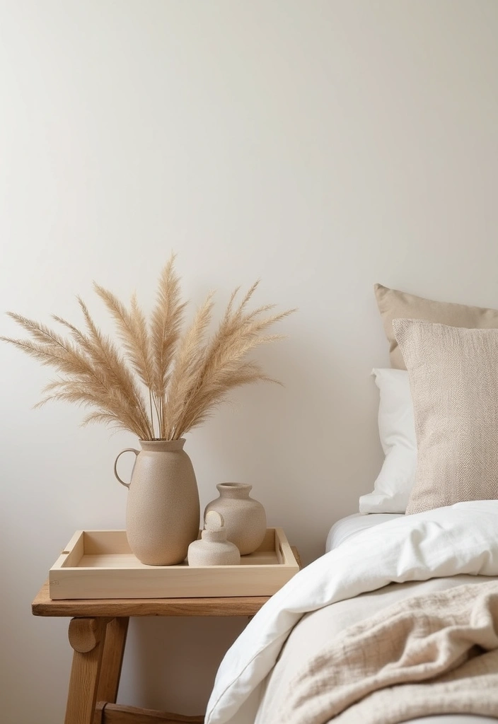 30 Beige Aesthetic Bedroom Ideas That Feel Calm & Minimalist - 10. Simple Bedroom Accessories