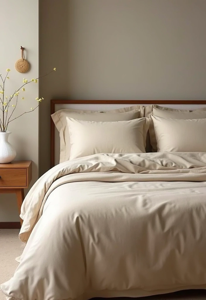 30 Beige Aesthetic Bedroom Ideas That Feel Calm & Minimalist - 19. Elegant Bedspreads
