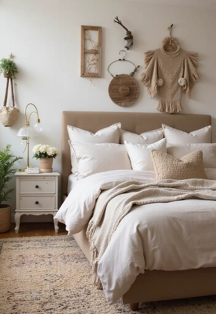 30 Beige Aesthetic Bedroom Ideas That Feel Calm & Minimalist - 25. Thoughtful Layering
