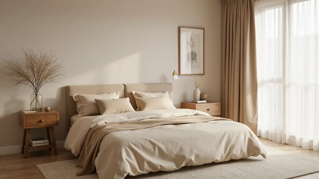 30 Beige Aesthetic Bedroom Ideas That Feel Calm & Minimalist