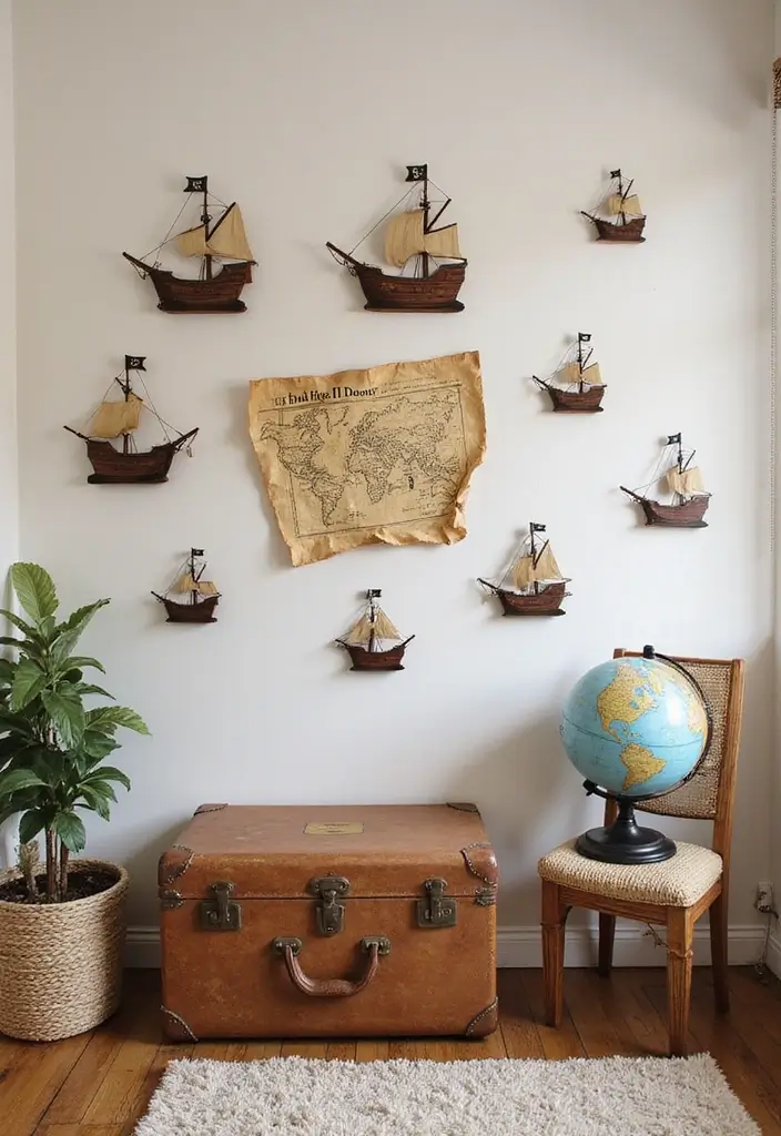 30 Blue Bedroom Ideas for Boys That Are Cool and Timeless - 4. Adventure-Ready Decor