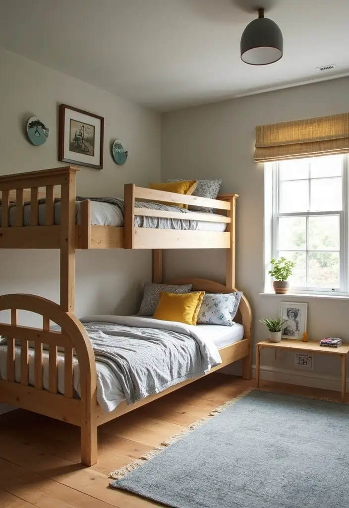 30 Boys Bedroom Ideas with Bunk Beds That Save Space in Style - 6. Convertible Bunk Beds