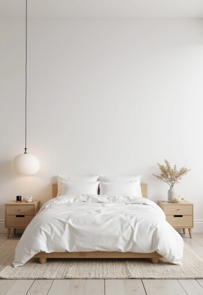 30 Cute Bedroom Ideas Aesthetic That Feel Perfect - 5. Minimalist Color Schemes