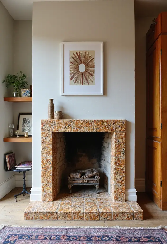 30 Fireplace in Bedroom Ideas That Add Warmth & Romance - 26. Fireplace with Unique Finishes