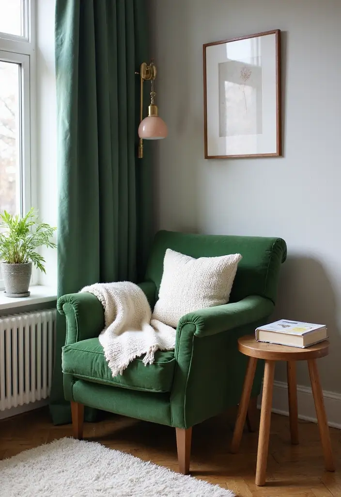30 Green Velvet Bedroom Ideas That Feel Luxurious and Bold - 3. Velvet Accent Chairs
