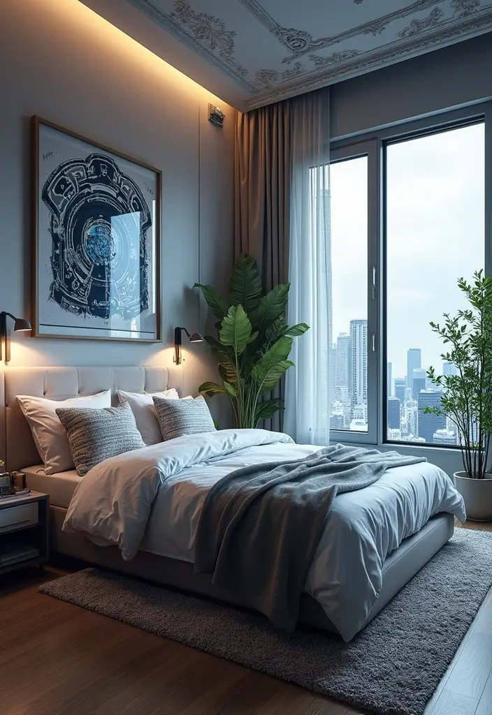 30 Preteen Boys Bedroom Ideas That Balance Fun & Function - 28. Tech Wonderland: A Robotics-Themed Room