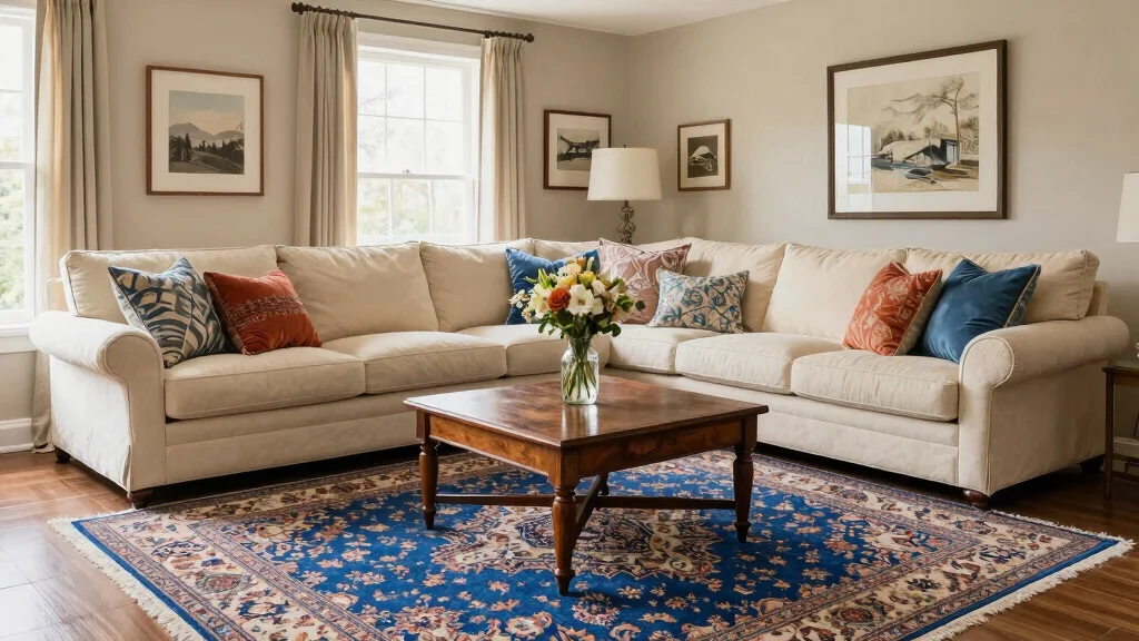 15 Blue Persian Rug Living Room Ideas Rich Classic Pattern