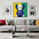 15 Kaws Living Room Decor Ideas Modern Art Inspired Style
