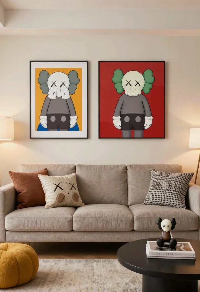 15 Kaws Living Room Decor Ideas Modern Art Inspired Style - Conclusion 1