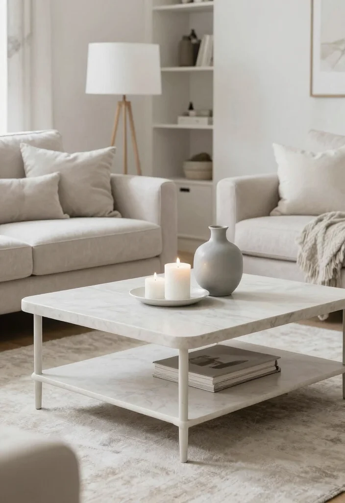 15 Living Room With Coffee Table Ideas for a Balanced Everyday Layout - 13. Cohesive Color Palette 1