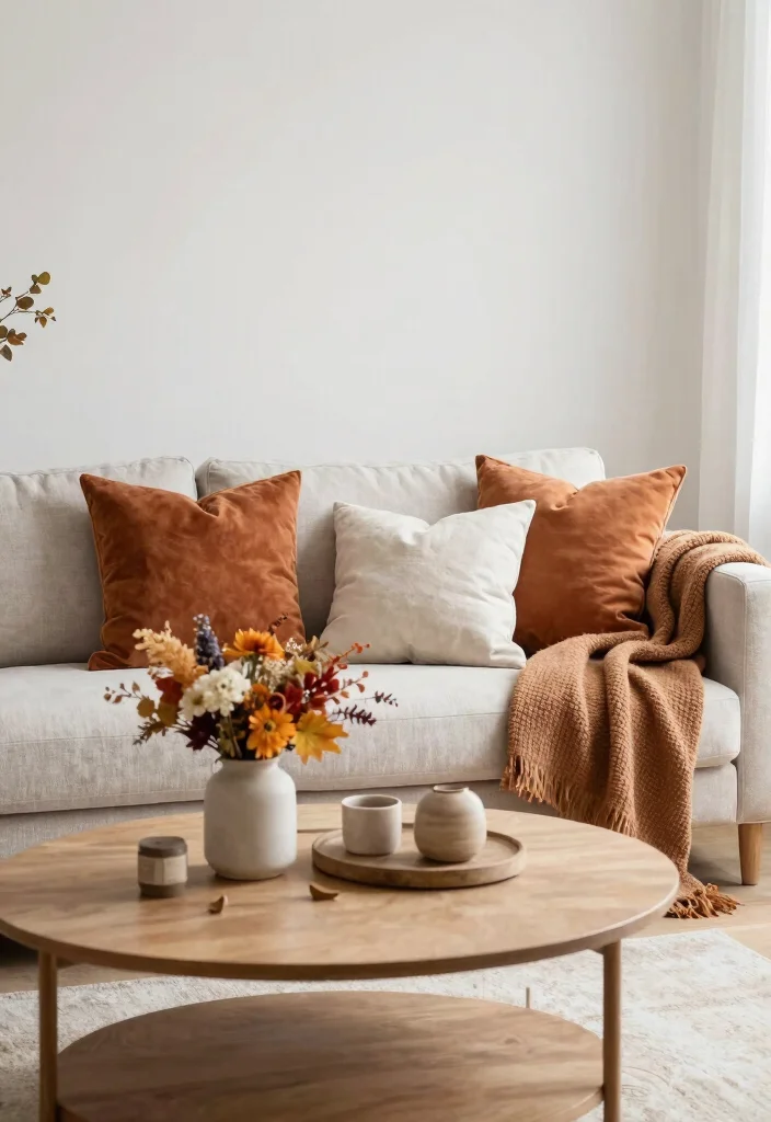 16 Afrohemian Decor Living Room Ideas Cultural Cozy Fusion - 16. Seasonal Decor Updates 1