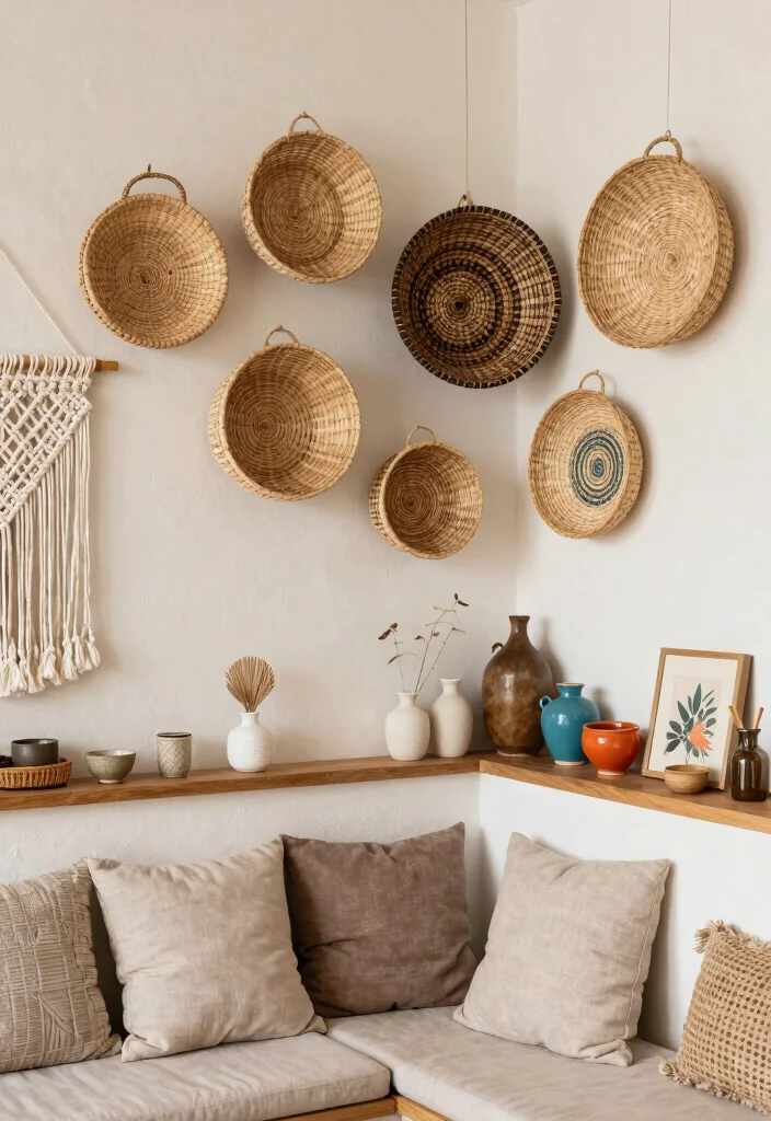 16 Afrohemian Decor Living Room Ideas Cultural Cozy Fusion - 2. Handcrafted Decor Elements 1