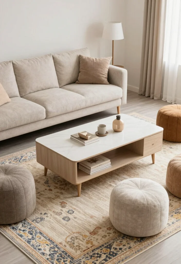 16 Afrohemian Decor Living Room Ideas Cultural Cozy Fusion - 8. Functional Furniture Arrangements 1