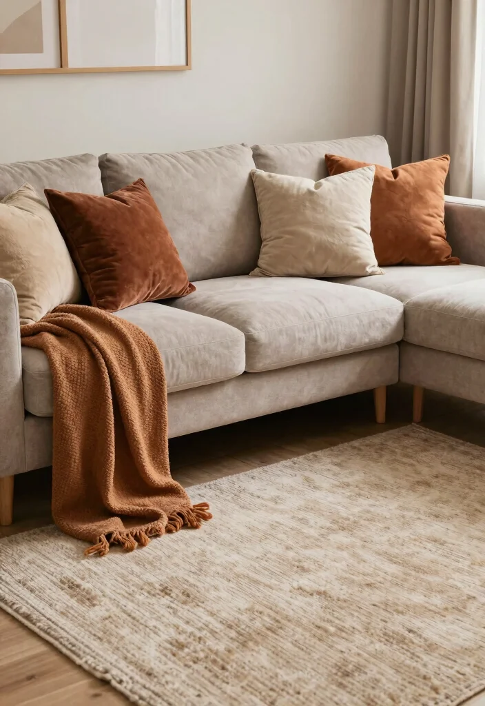 16 Afrohemian Decor Living Room Ideas Cultural Cozy Fusion - 9. Soft Textiles for Comfort 1