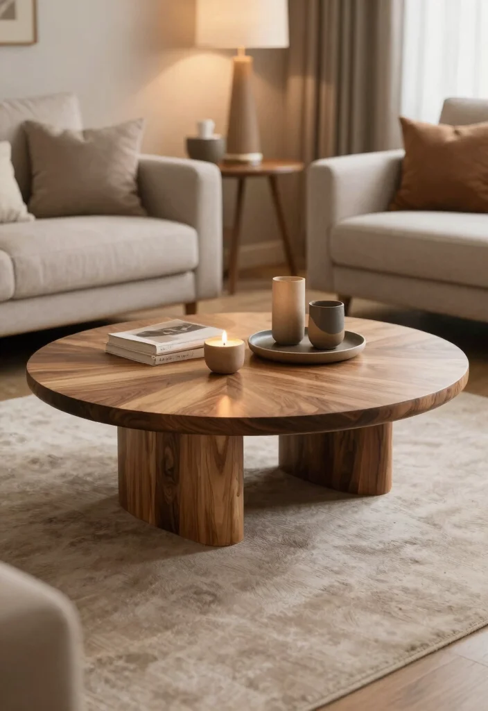 16 Coffee Table in Living Room Ideas Functional Centerpieces - 13. Customized Tables 1