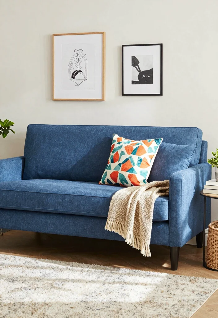 16 Couch for Living Room Ideas: Comfortable and Stylish Eco-Friendly Seating - 4. Chic Loveseat with Eco-Friendly Upholstery 1