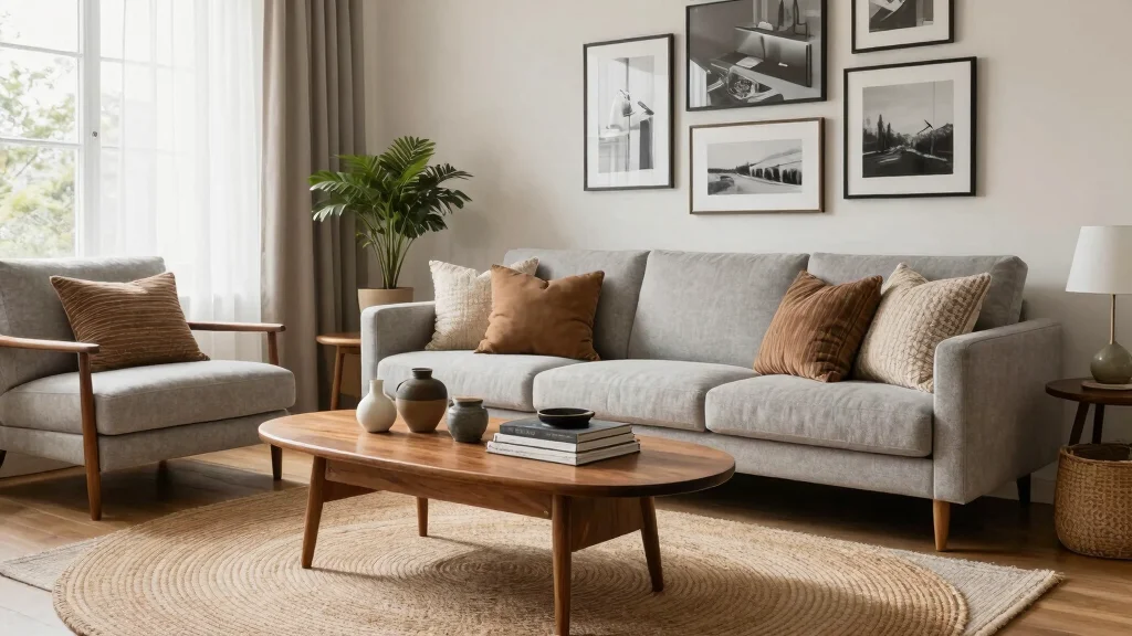 16 Oval Coffee Table Living Room Ideas: Soft Flowing Shape